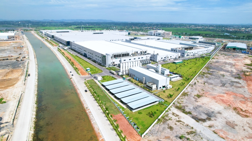 Aerial view of Amata Ha Long Industrial Park site